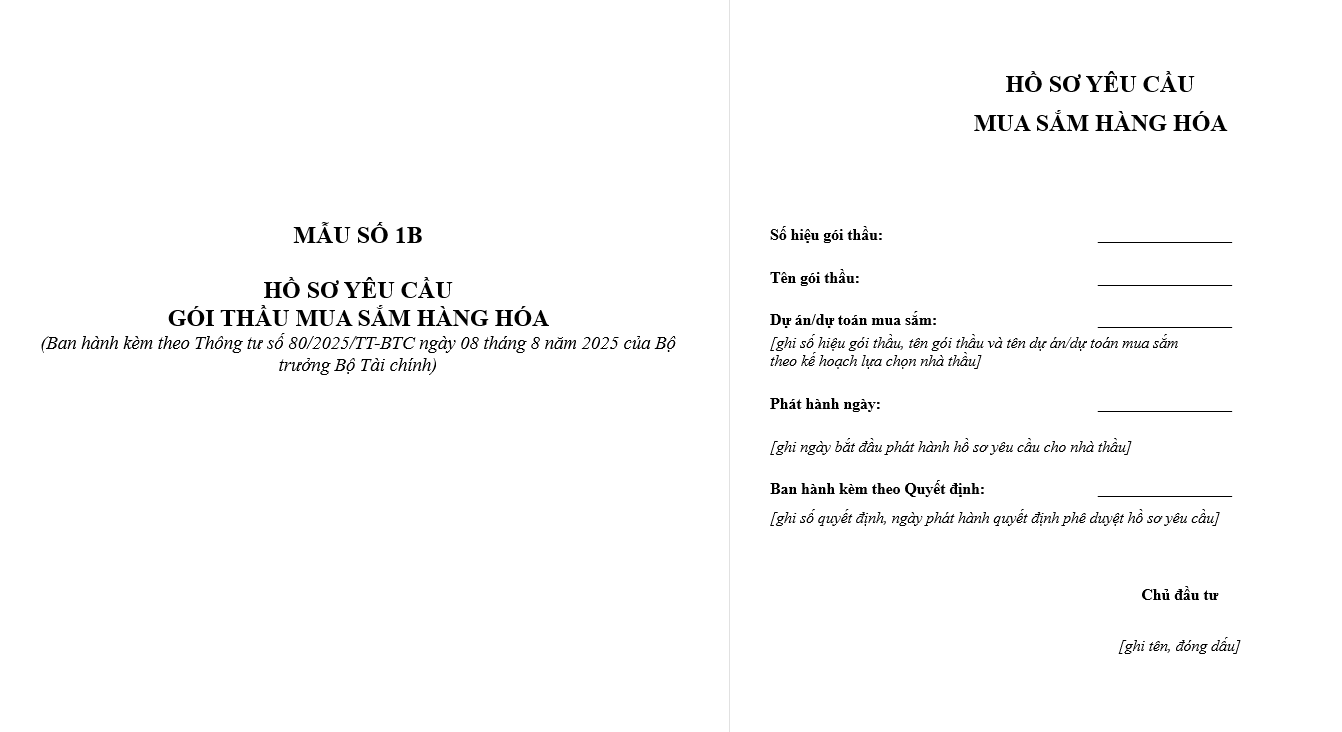 Mẫu số 1B