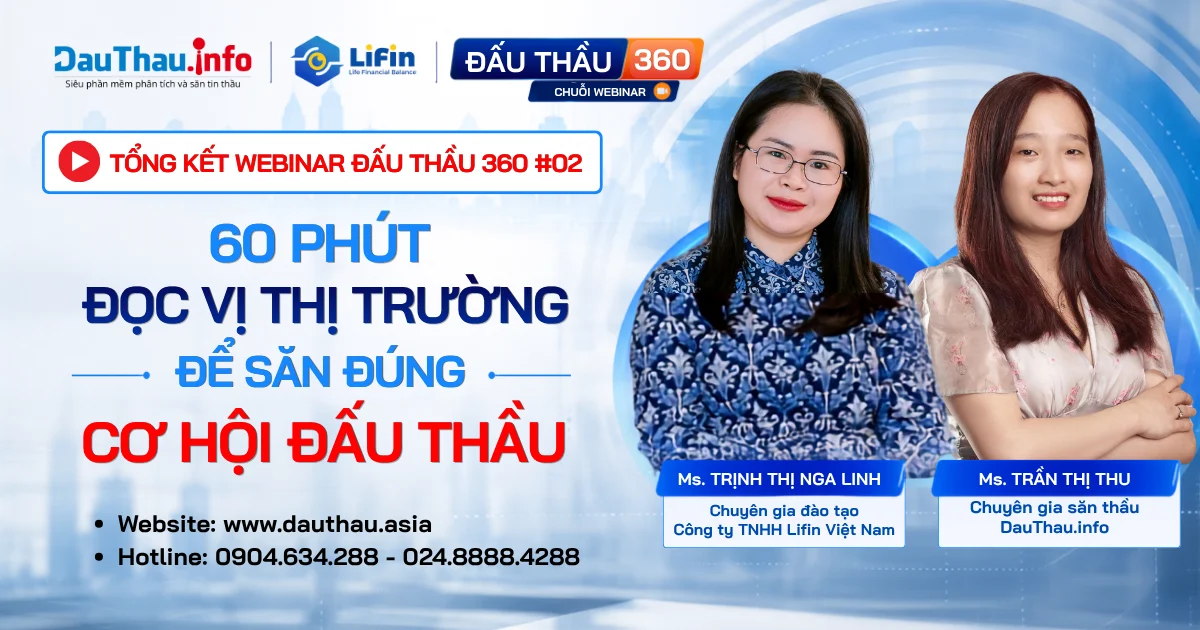 Webinar Đấu Thầu 360 #02